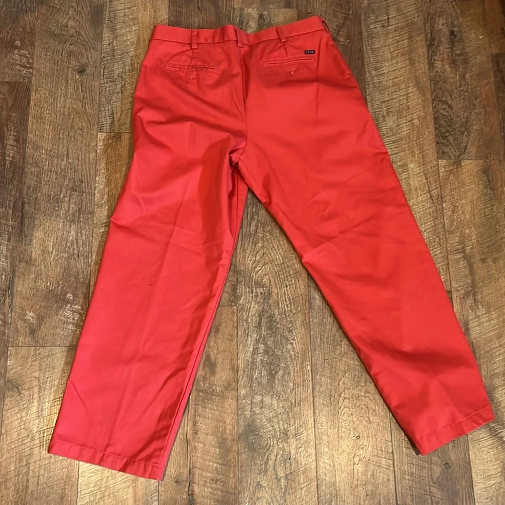 MENS IZOD PANTS 36 x 30 Red